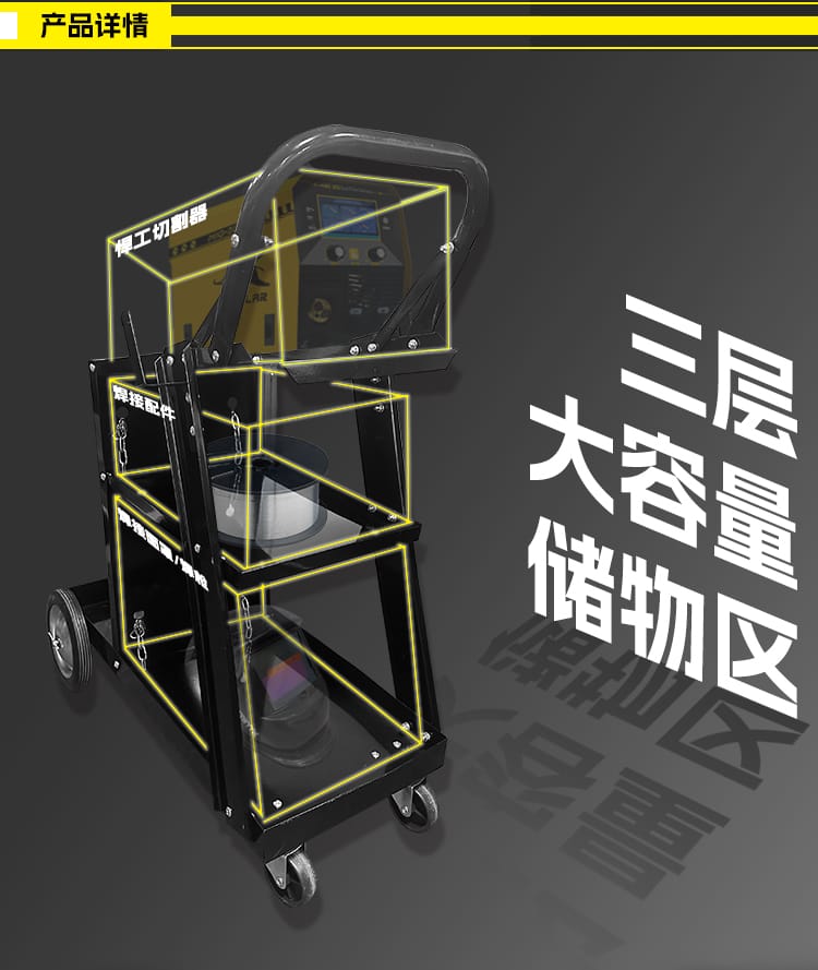 三层大容量储物区展示