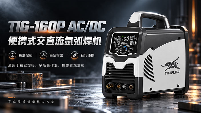 TIG-160P AC/DC 便携式智能氩弧焊机新品发布